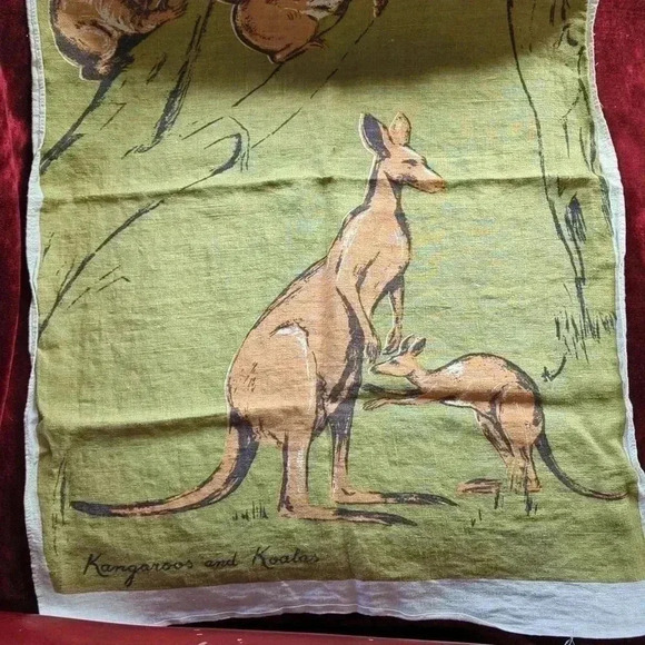Vintage  Australian tea towel - Picture 2 of 5
